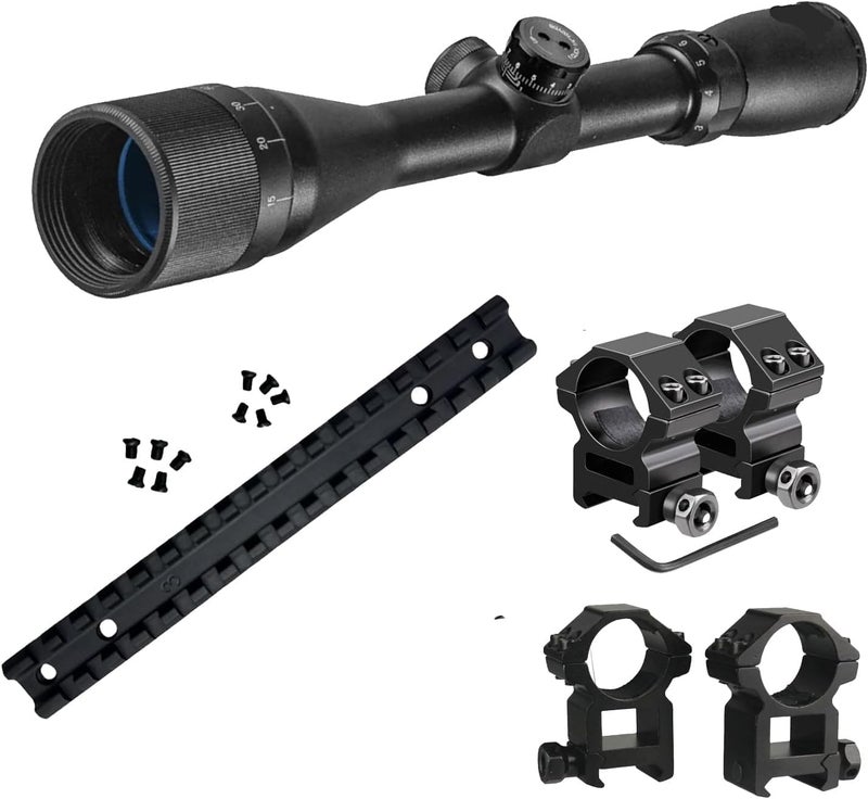 Gotical Store Picatinny Rail Mount for Savage Axis/Edge Rifles Mounting Hardware Included Allows for Picatinny or Weaver 5 PC of Each Size #6-48 Length 6mm/8mm - Image 1